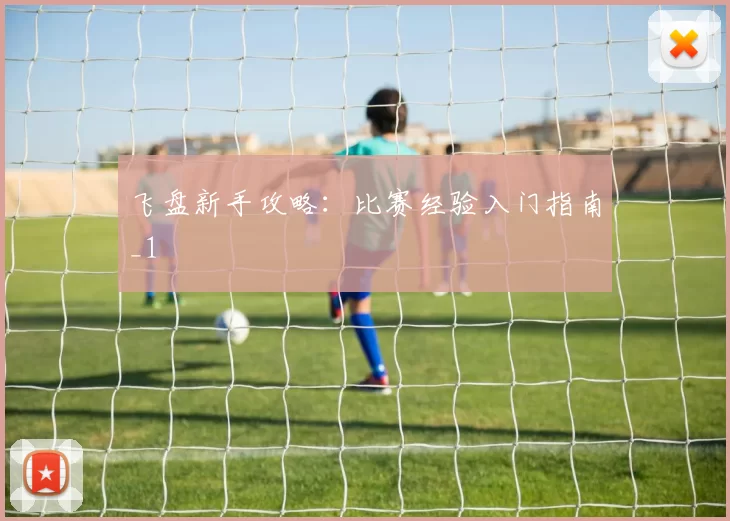 飞盘新手攻略：比赛经验入门指南_1